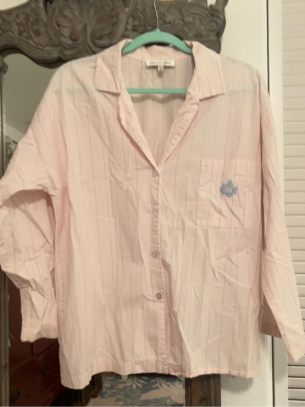 Vintage Christian Dior Pajama Top